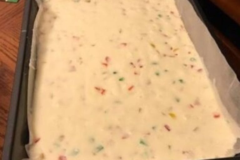 Four Ingredient Nougat Bars